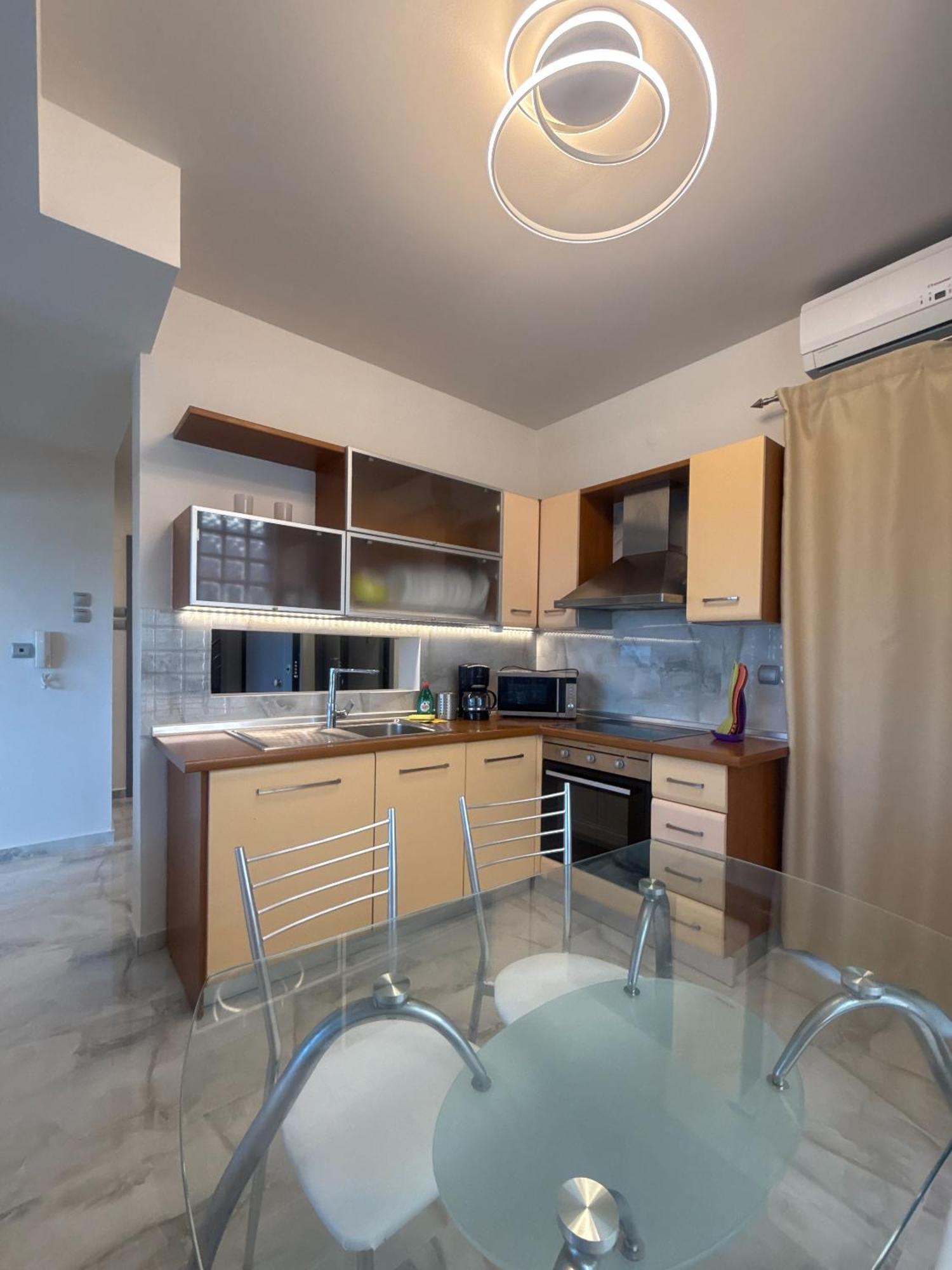 Aqua Mare Luxury Apartments Paralía Стая снимка